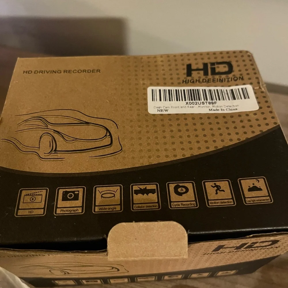 HD Dash Camera‎ - Black